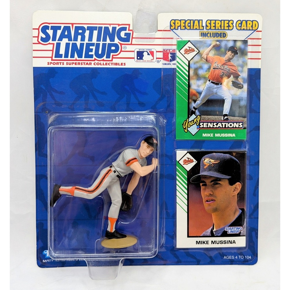 1993 Starting Lineup Mike Mussina Baltimore Orioles Baseball Figure